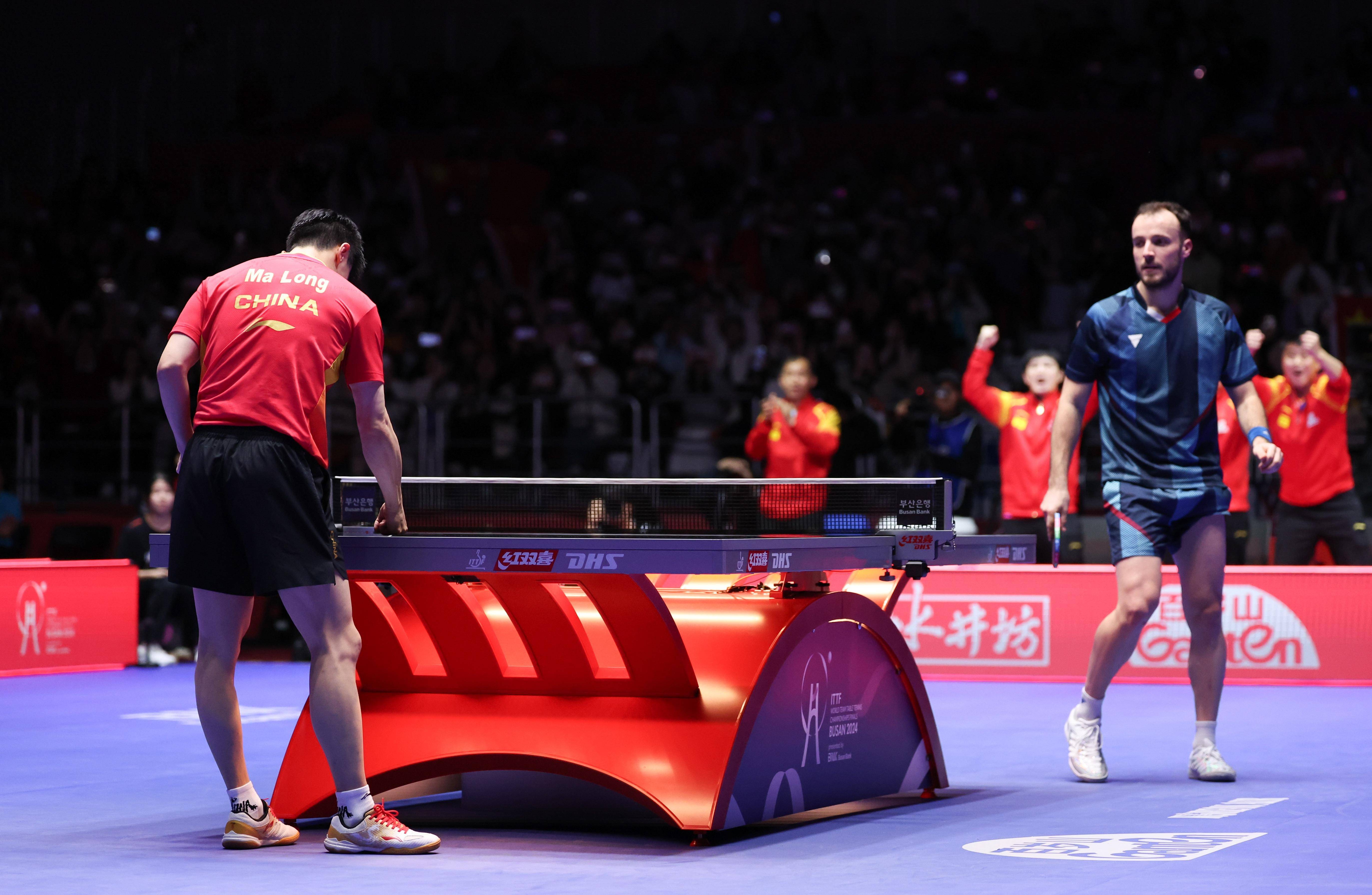 日本队力克德国队，马龙点燃赛场