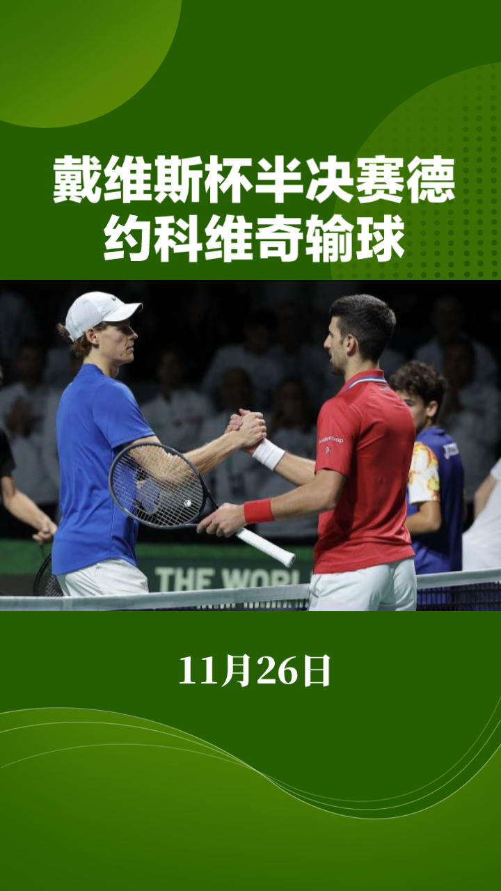 戴维斯杯碾压美网，德约科维奇点燃赛场